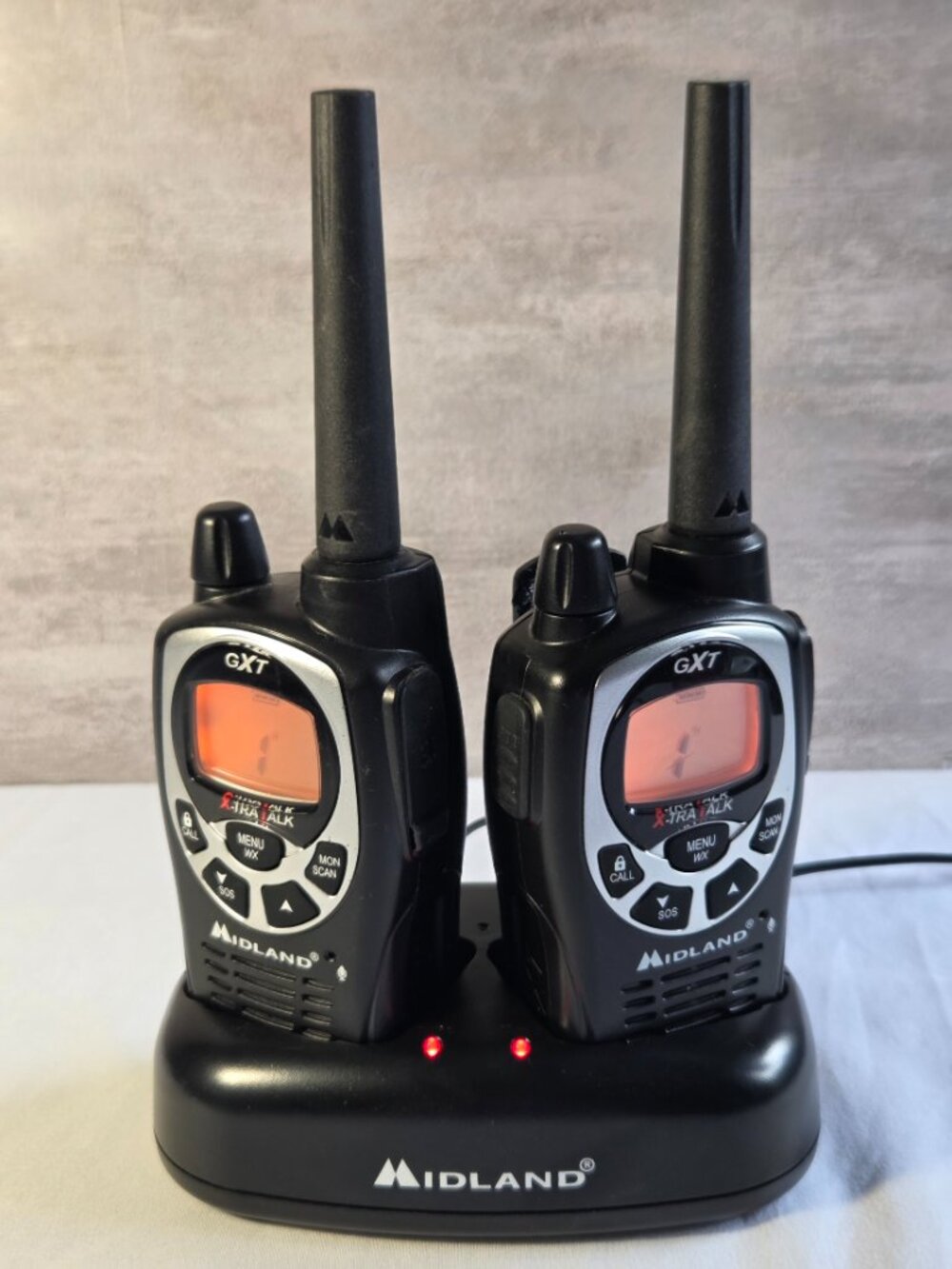Midland X-tra Talk GXT 1000G 50 Channel 2 Way Radio with Charging Base